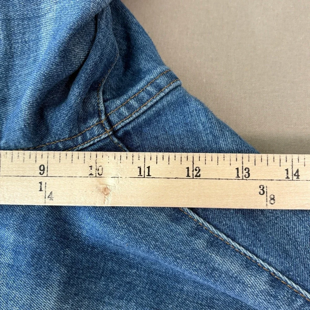 J. Crew Slim Broken In Boyfriend Jeans Womens Size 32P Blue Denim High Rise